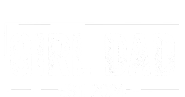 Girl Dad Est 2024 Girl Dad To Be New Daddy FatherS Day Women's V-Neck T-Shirt