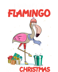 All I Want For Christmas Is A Flamingo Warm Weather Gift Tie-Dye Long Sleeve Shirt