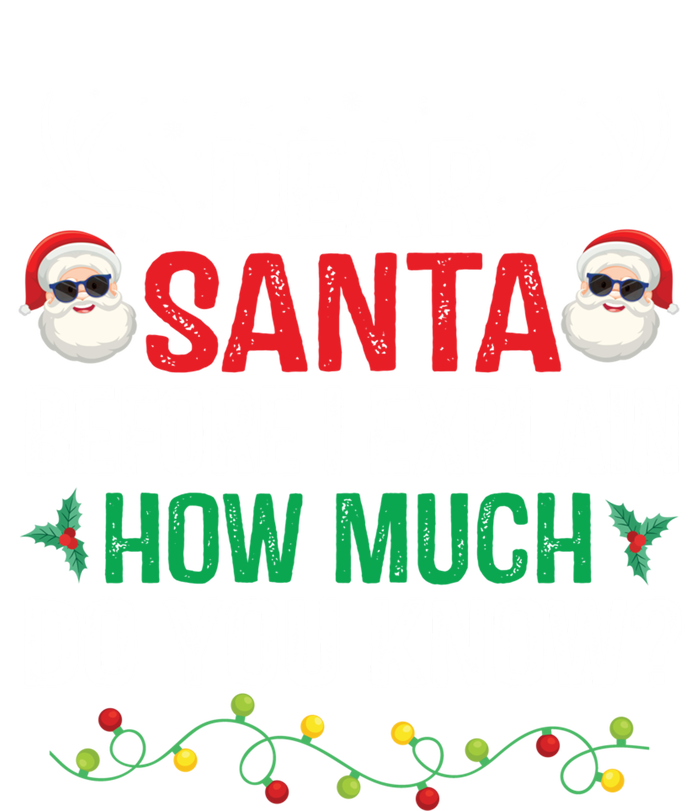 Funny Christmas Cool Gift Adults Dear Santa I Can Explain Cute Gift T-Shirt