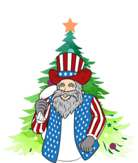 Here Comes Santa Clauspatriotic Kris Kringle Christmas Tree Meaningful Gift Kids Sweatshirt