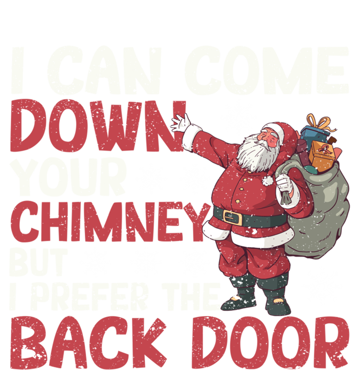 I Can Come Down Your Chimney Dirty Santa Claus Jokes Xmas Pj Gift Ladies Essential Flowy Tank