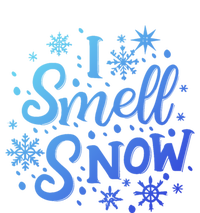 I Smell Snow Funny Christmas Time Winter Weather Snowflakes Great Gift USA-Made Snowflake Beanie