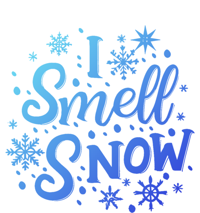 I Smell Snow Funny Christmas Time Winter Weather Snowflakes Great Gift USA-Made Snowflake Beanie