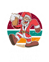 ItS The Most Wonderful Time For A Beer Vintage Santa Claus Gift T-Shirt