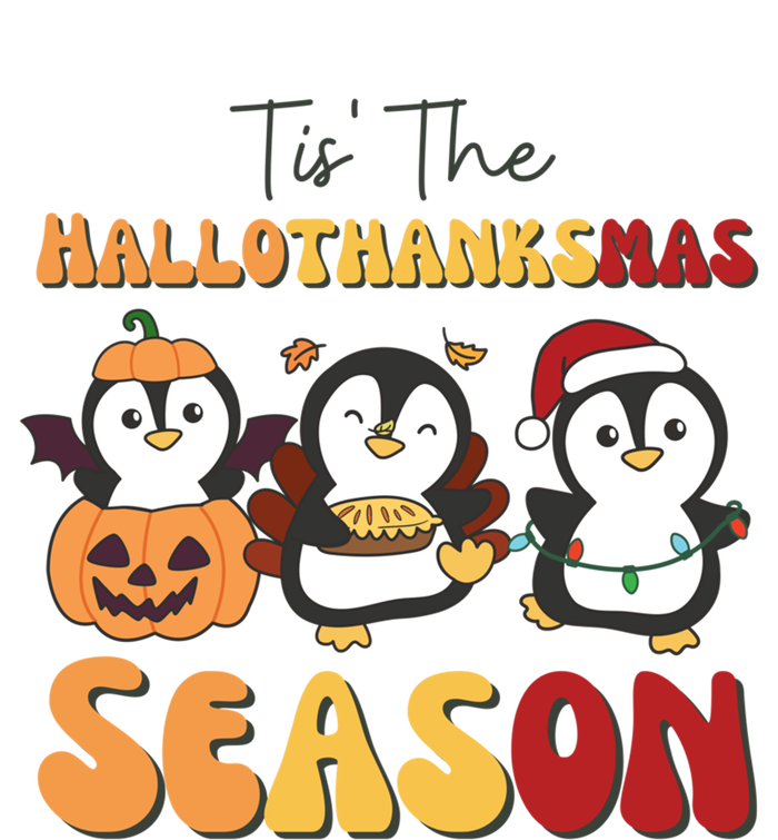 Penguin Christmas Halloween Tis The Hallothanksmas Season Gift Mousepad