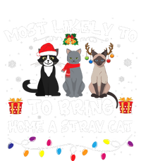 Most Likely To Bring Home A Stray Cat Matching Christmas T-Shirt