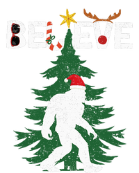 Bigfoot Sasquatch Yeti Believe santa hat Christmas Dry Zone Grid Polo