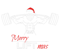 Merry Liftmas Funny Christmas Gym Workout Fitness Kids Long Sleeve Shirt