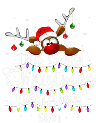 This Is My Christmas Pajama Xmas Lights Zip Tote Bag