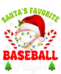 Santa's Favorite Baseball Player Christmas Pom Pom 12in Knit Beanie