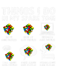 Things I Do In My Spare Time Cube Puzzle Speed Cubing Women’s Perfect Tri Rocker Tank