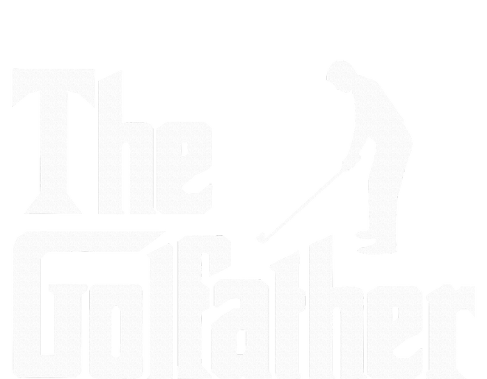 The Golfather Funny Xmas Golf Gift For Golfers Drawstring Bag