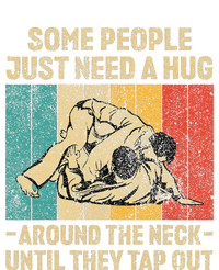 Some People Just Need A Hug Vintage Jiu Jitsu Women's Racerback Tank