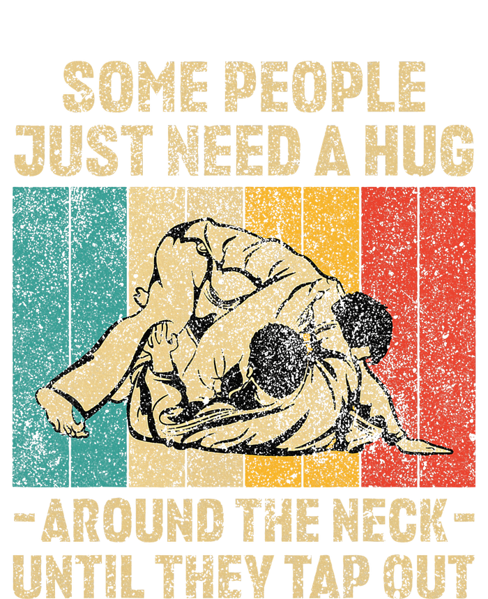 Some People Just Need A Hug Vintage Jiu Jitsu Women's Racerback Tank