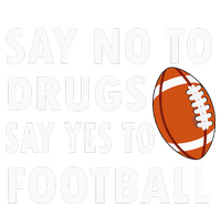 Say No To Drugs Say Yes To Football Red Ribbon Week T-Shirt