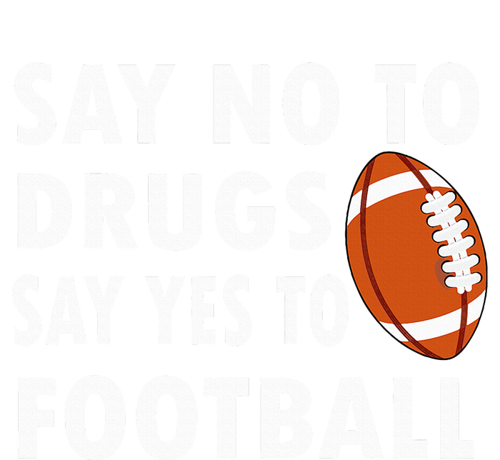 Say No To Drugs Say Yes To Football Red Ribbon Week T-Shirt