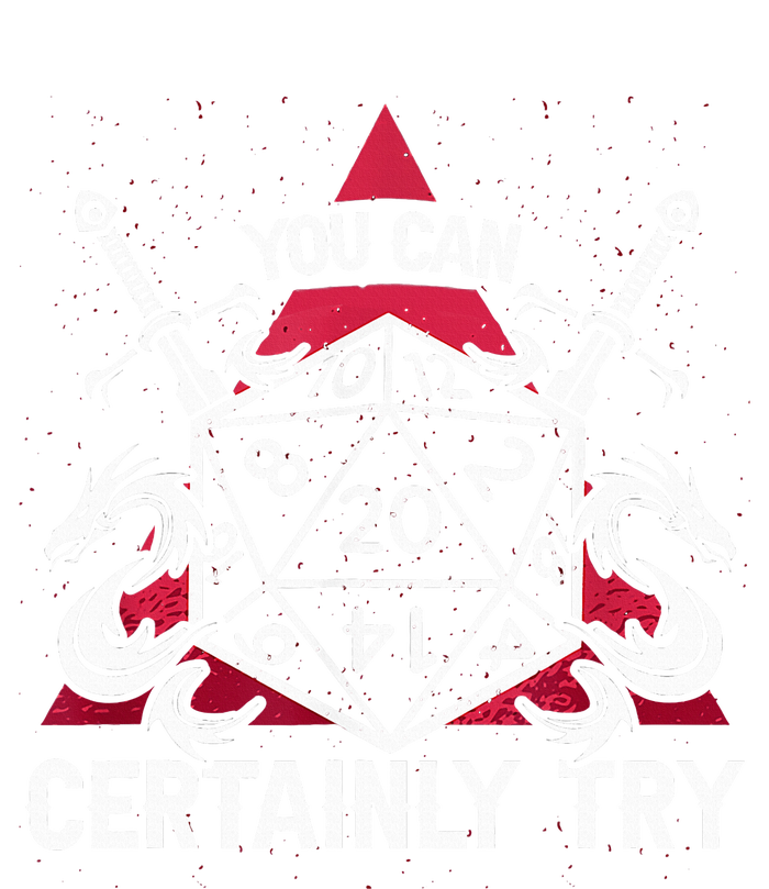 Funny RPG You Can Certainly Try D20 T-Shirt