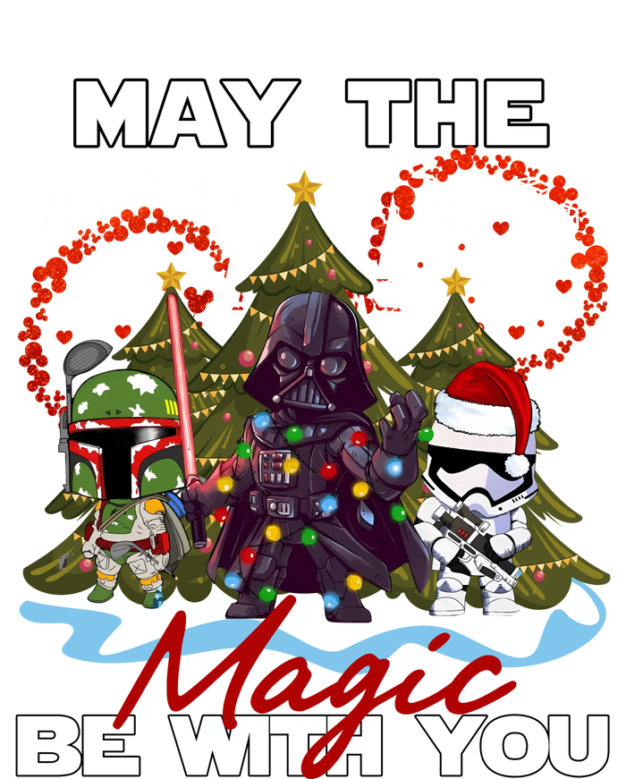 May The Magic Be With You Merry Christmas Full Zip Hoodie