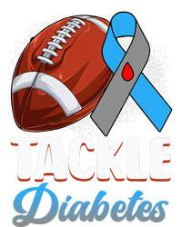 Tackle Diabetes Awareness Football Blue Ribbon Type 1 Type 2 Tie Dye Hoodie