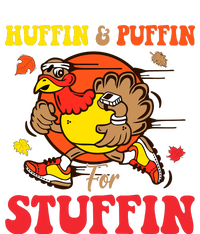 Huffin And Puffin Stuffin Thanksgiving Cute Turkey Run Trot Valucap Bio-Washed Visor