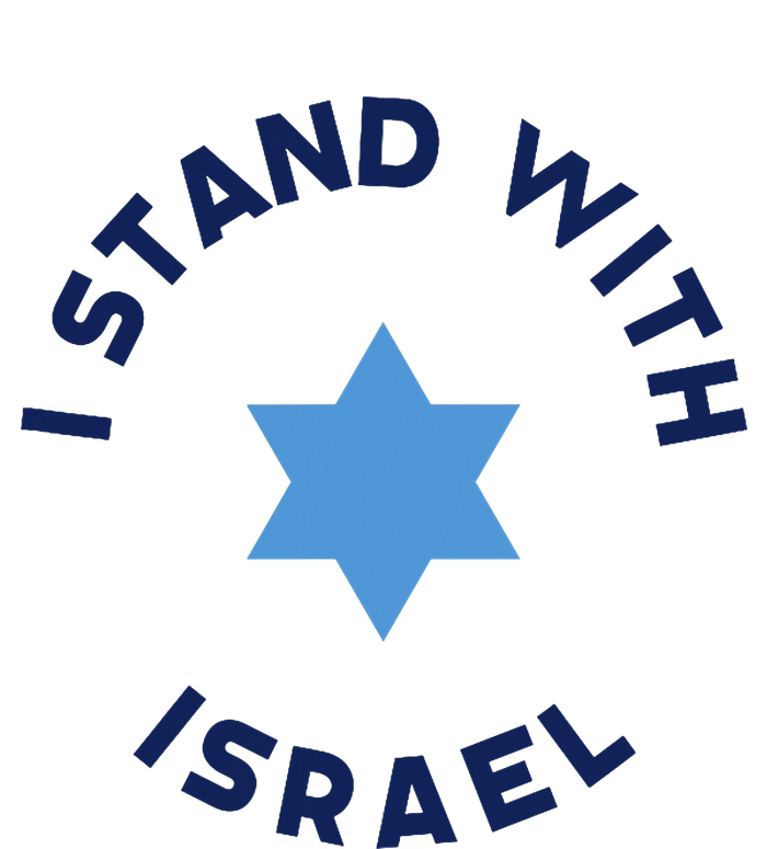 I Stand With Israel With Star Of David Jewish Gift T-Shirt