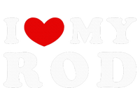 I Love My Rod I Heart My Rod funny sayings Sweatshirt Cinch Pack Bag