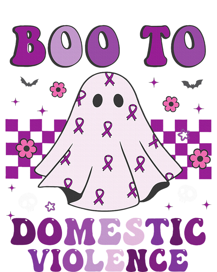 funny Boo Domestic Violence Awareness Kids Long Sleeve Shirt