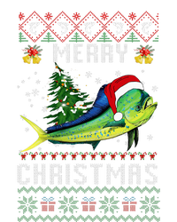 Mahi Mahi Fish Lover Xmas Tree Santa Christmas  Tie-Dye Long Sleeve Shirt