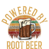 Powered by root beer retro root beer Baby Bodysuit