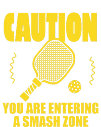 Funny Caution You Are Entering Smash Zone Pickleball   Mesh Reversible Basketball Jersey Tank