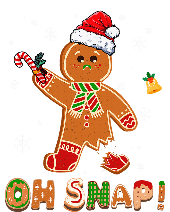 Oh Snap Gingerbread Christmas holiday  T-Shirt