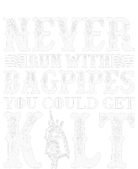 Never Run With Bagpipes You Could Kilt Bumper Sticker