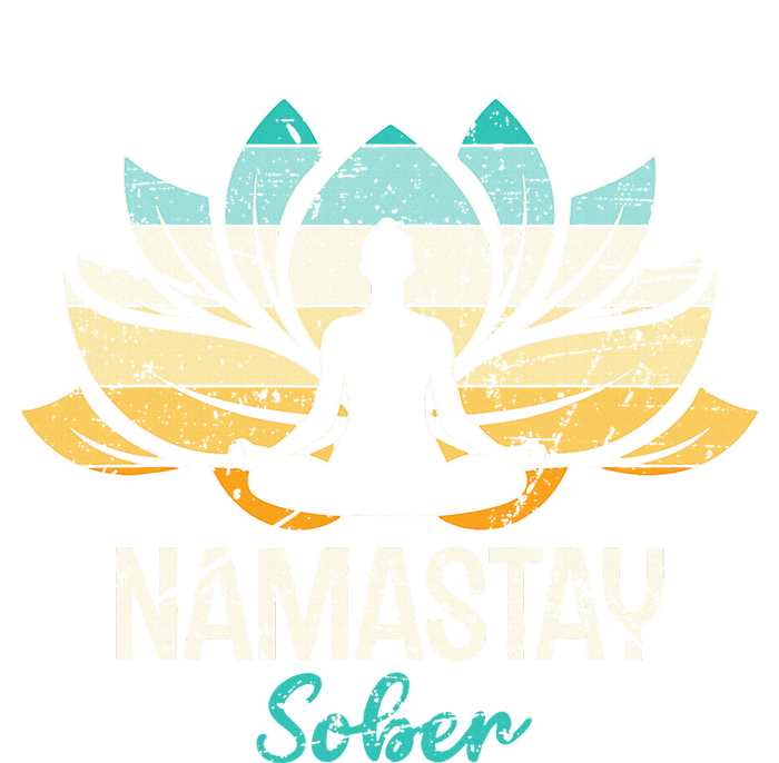 Namastay Sober NA AA 12 Step Recovery  T-Shirt