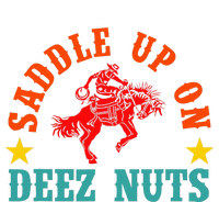 Saddle Up On Deez Nuts Vintage horse ride High Crown Mesh Back Trucker Hat