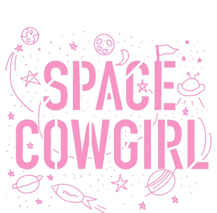 Space Cowgirl Cow Girl 70s Disco Preppy  T-Shirt