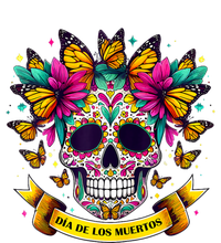 Dia De Los Muertos Sugar Skull Flowers For Women T-Shirt