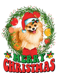 Merry Christmas Pomeranian Santa Dog Lover Xmas  T-Shirt