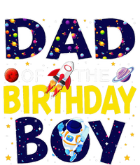 Dad Of The Birthday Boy Outer Space Bday Valucap Bio-Washed Visor