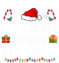 Most Likely To Hate This Family Christmas Matching Softstyle Adult Sport Polo