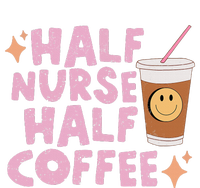 Groovy Half Nurse Half Coffee Toddler Sweatshirt