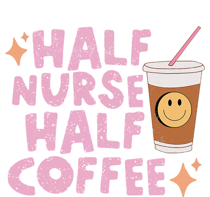 Groovy Half Nurse Half Coffee Toddler Sweatshirt