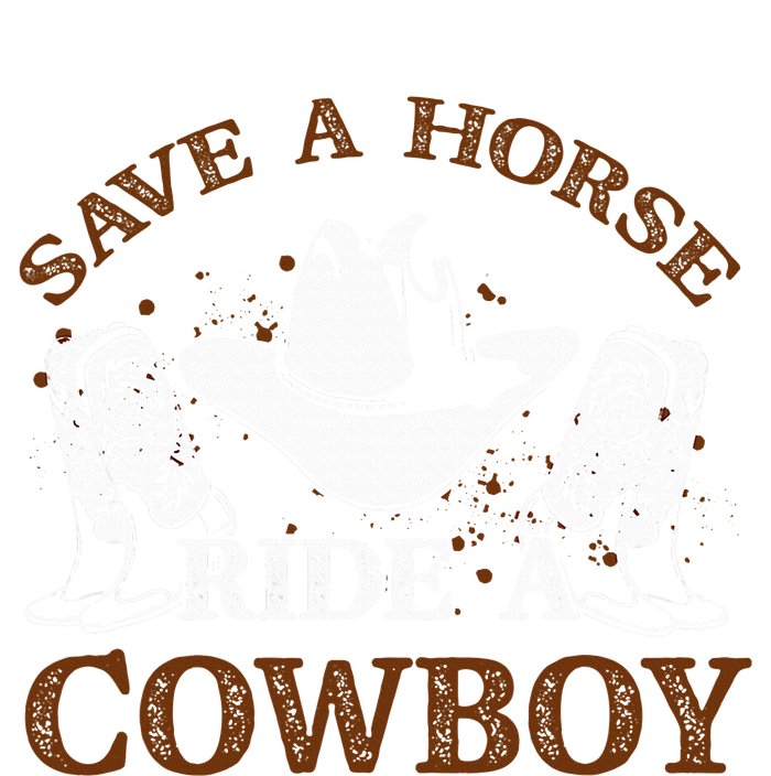 retro Save A Horse Ride A Cowboy  T-Shirt