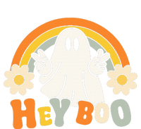 rainbow hey boo cute ghost  halloween customer Tank Top