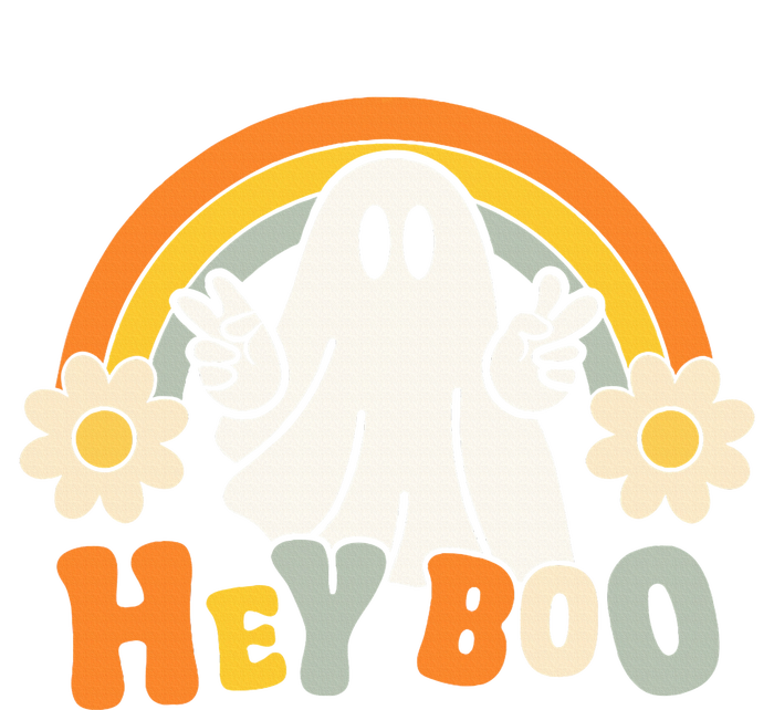 rainbow hey boo cute ghost  halloween customer Tank Top