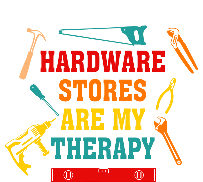 Hardware Stores Are My Therapy Funny Handyman Gift Youth Performance Sprint T-Shirt