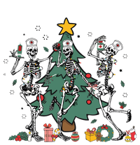 Skeleton Dancing Nurse Christmas T-Shirt