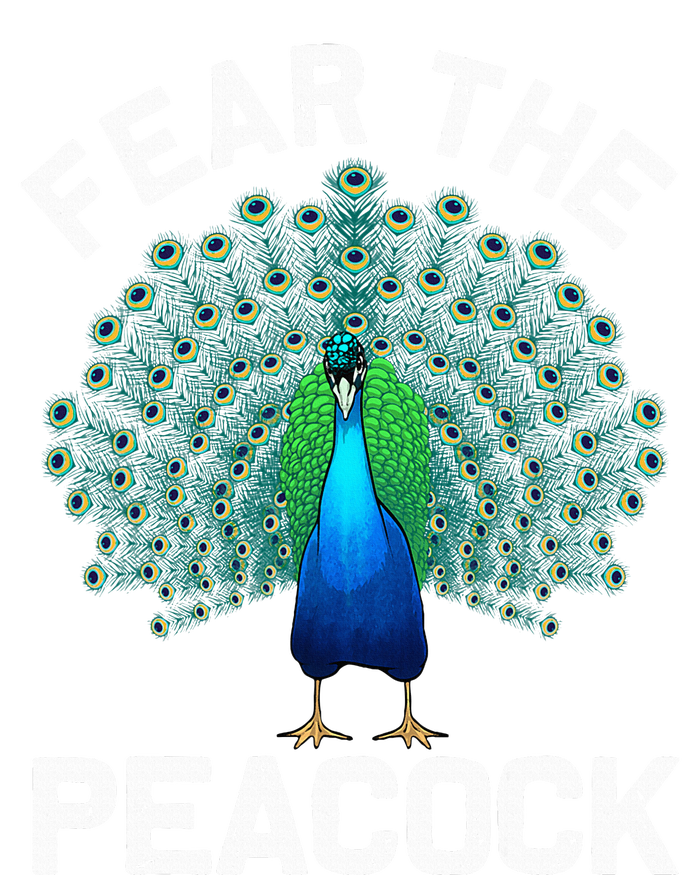 retro Peacock Art For  Colorful Peacock Bird Lover T-Shirt