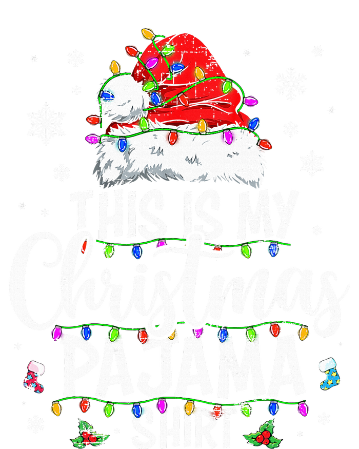 This Is My Christmas Pajama Xmas retro Full-Length Apron With Pockets