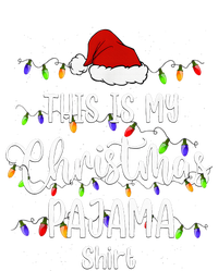 This Is My Christmas Pajama Funny Santa Holiday PosiCharge Competitor Tank