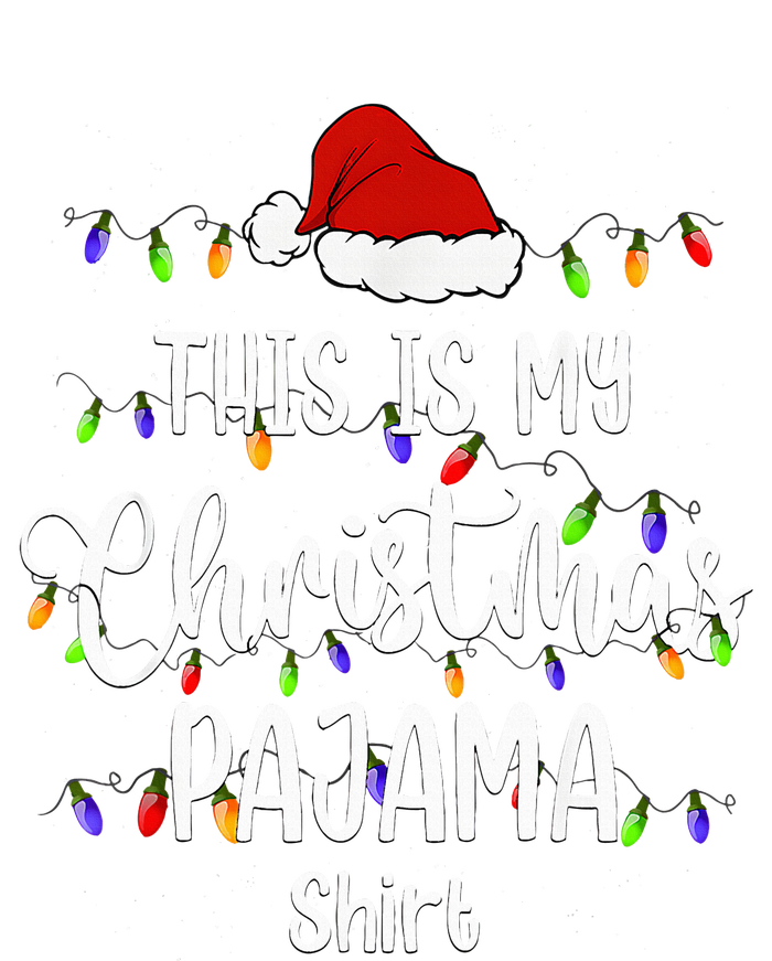 This Is My Christmas Pajama Funny Santa Holiday PosiCharge Competitor Tank